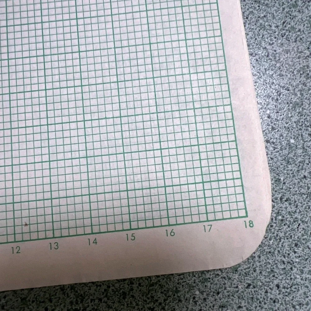 Springfield Tablet MFG Co Missouri Science Graph‎ Note Book Paper Metric Scale